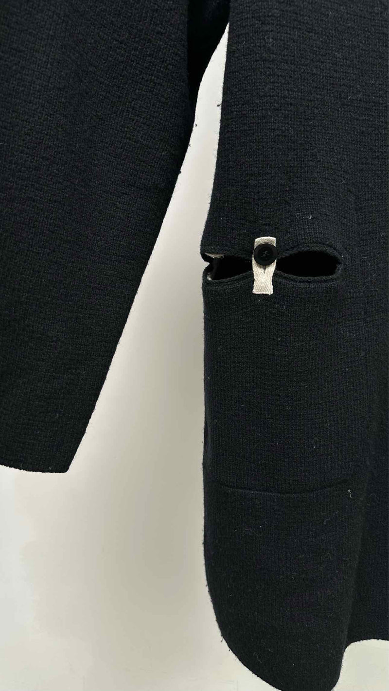 Yohji Yamamoto Pour Homme Double-breasted Knit Coat