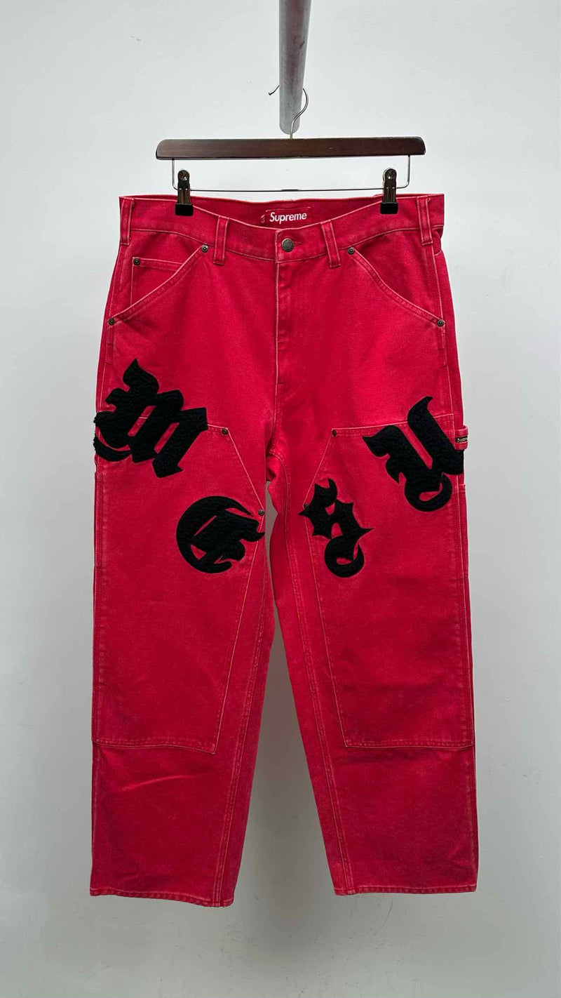 Supreme Old-english Canvas Double-knee Painter Pants