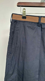 Dries Van Noten Border Waist Wide Shorts