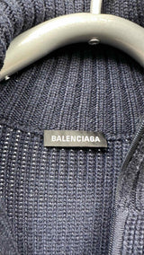 Balenciaga High-neck Knit Pullover