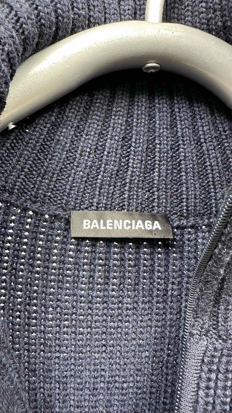 Balenciaga High-neck Knit Pullover