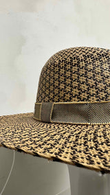 Hermes Two-tone Straw Hat