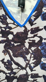 Zero Maria Cornejo N/S Floral Flare Dress