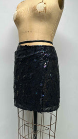 Ann Demeulemeester Silk Sequin Wrap Sheer Set-up