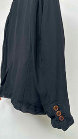 Comme Des Garcons Comme Des Garcons Raw-Hem Neckline Blazer Jacket