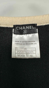 Chanel Frill-trim Cashmere Cardigan