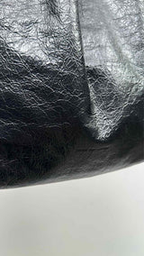 Dries Van Noten Merch Crinkle Leather Bag