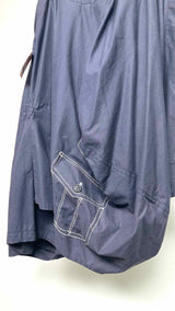 Comme Des Garcons Asymmetrical Contrast-Stitching Skorts