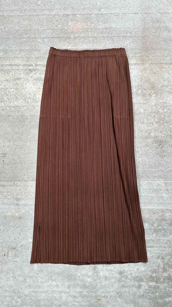 Pleats Please Pleated Long Skirt