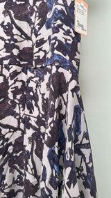 Zero Maria Cornejo N/S Floral Flare Dress