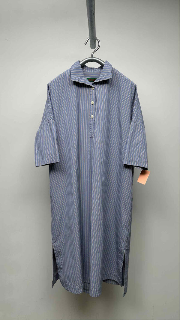 Casey Casey Stripe Shirt Over Dress