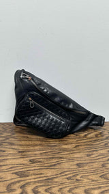 Bottega Veneta Intecciato Leather Waist Bag