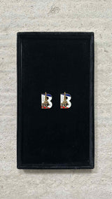 Balenciaga Paris "B" Earrings