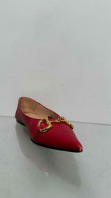 Gucci Pointy-toe Horsebit Flats