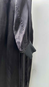 Comme Des Garçons Back Printed Satin Light Coat