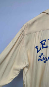 Vintage Back-embroidered Bowling Shirt