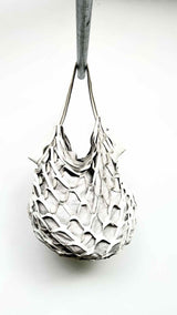 MA+ Leather-net Tote Bag