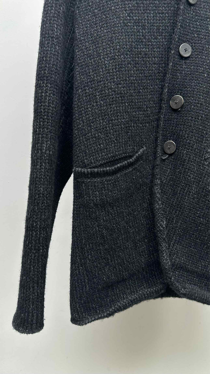 Label Under Construction Heavy-knit Blazer Jacket