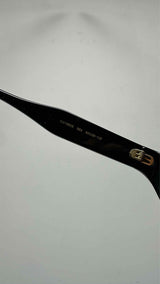 Gucci Metal-rim Cat-eye Mask Sunglasses