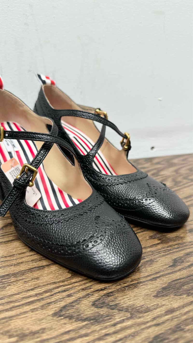 Thom Browne Wingtip Heel Sandals