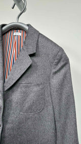 Thom Browne Metal-button Cashmere Blazer Jacket