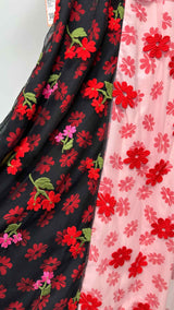 Simone Rocha Half and Half Floral Tulle Dress
