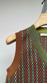 Wales Bonner Orchestre-jacquard Knit Vest