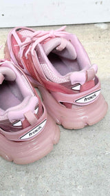 Balenciaga Clear Sole Track Sneakers