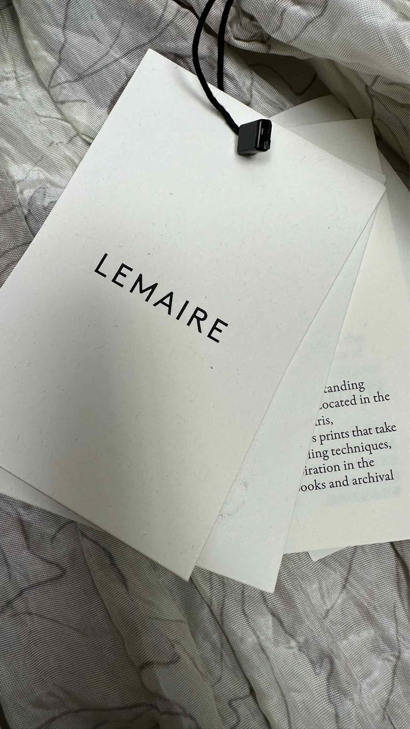 Lemaire S/S Floral Wrinkle Shirt