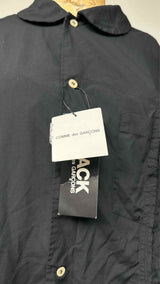 Black Comme Des GarÃ§ons Front-detailed Shirt