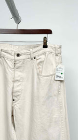 Margiela Fringed Wide Jeans