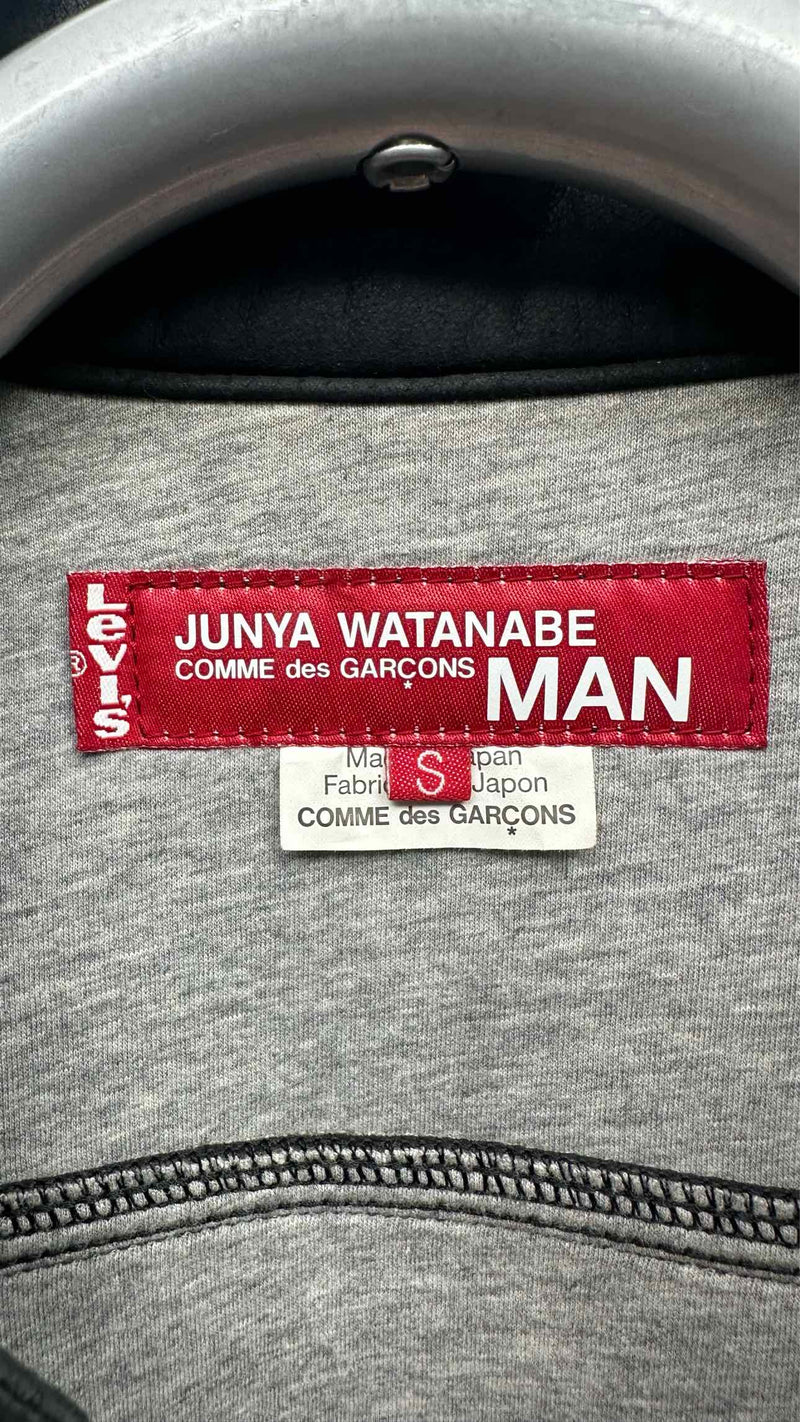 Junya Watanabe MAN X Levi's Faux-leather Neoprene Trucker Jacket