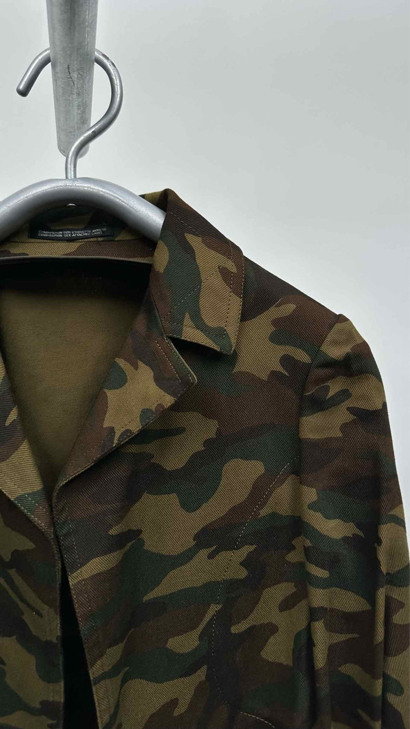 Yohji Yamamoto Reconstructed Camo Jacket