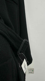 Yohji Yamamoto Pour Homme Shawl-collar Belted Long Coat