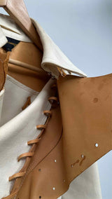Comme Des Garcons Raw-Hem Cowboy Jacket