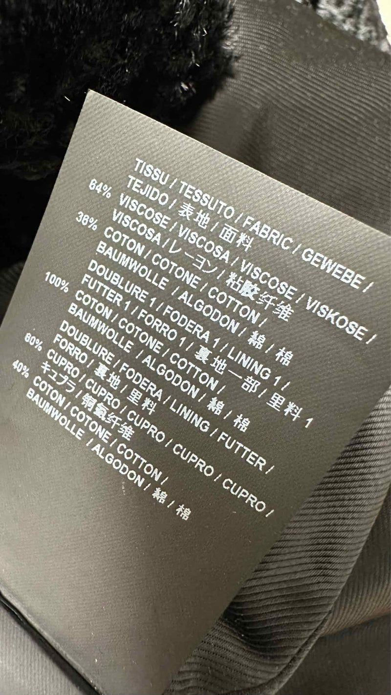 Saint Laurent Faux-fur Double-breast Coat