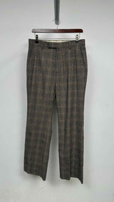 Gucci Plaid Wool Pants