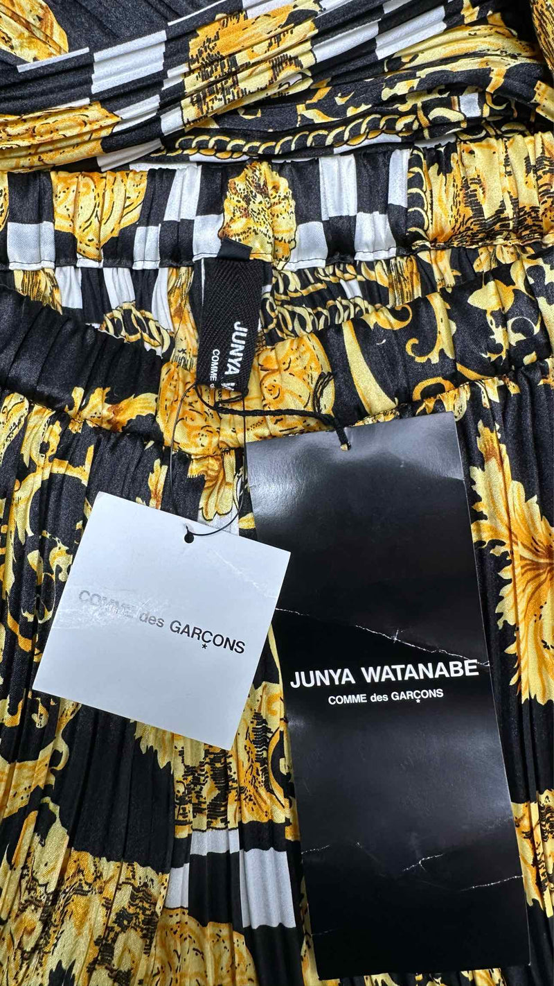 Junya Watanabe Versace Print Pleated Pants