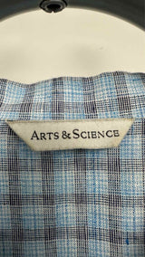 Arts & Science S/S Plaid Linen Shirt
