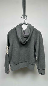 Thom Browne 4 Bars Knit Hoodie