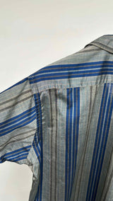 Vintage S/S Stripe Silky-cotton Shirt