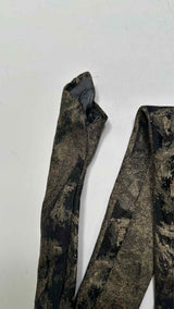 Jean Paul Gaultier Embroidered Silk Tie