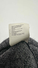 MM6 V-neck Wrap-slit Oversized Sweater