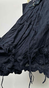 MarithÃ© + FranÃ§ois Girbaud Crinkle Ruffled Skirt