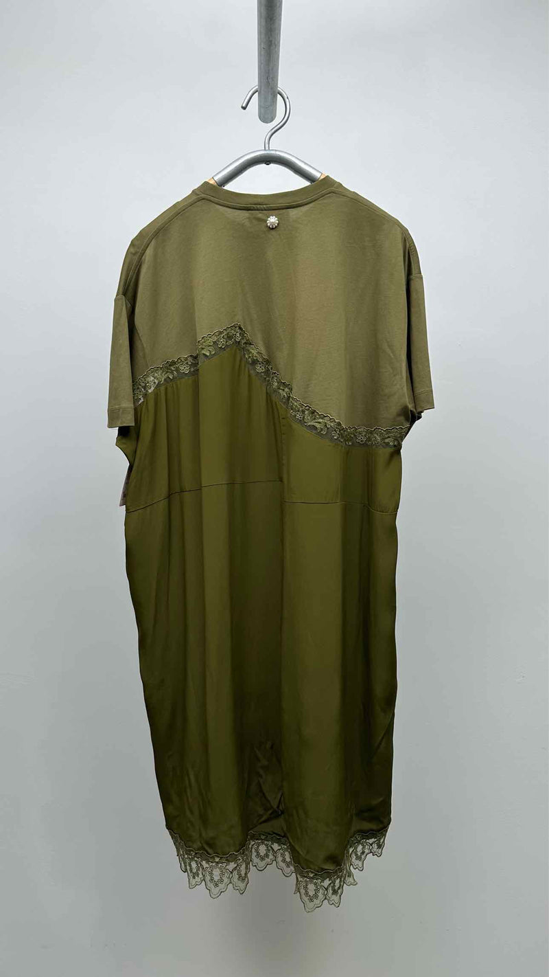 Simone Rocha Ace-trim  Asymmetrical Oversized Tee Dress