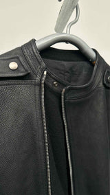 Rick Owens Long Leather Vest
