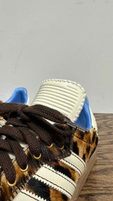 Wales Bonner X Adidas Pony Leopard Sneakers