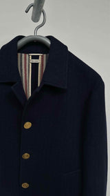 Thom Browne Metal-button Wool OverCoat