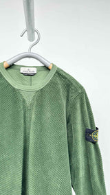 Stone Island Corduroy Elbow-patched Sweatshirt