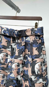 Charles Jeffery LOVERBOY Jacquared Wide Shorts